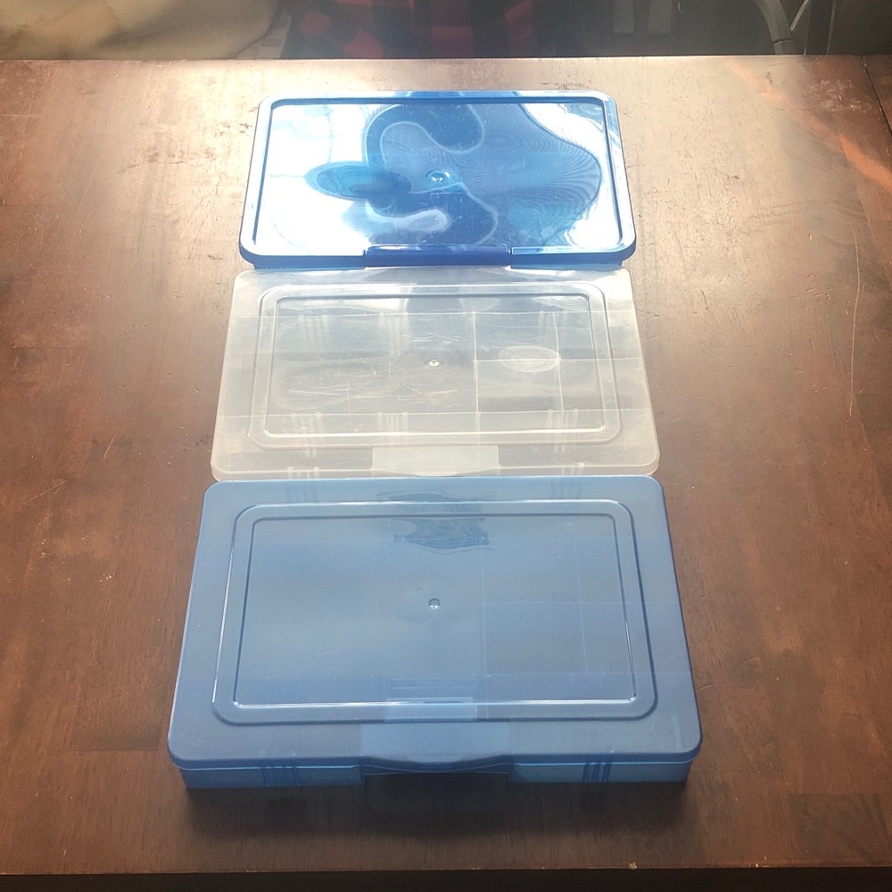 👻 Plastic Organizers Storage Box Set